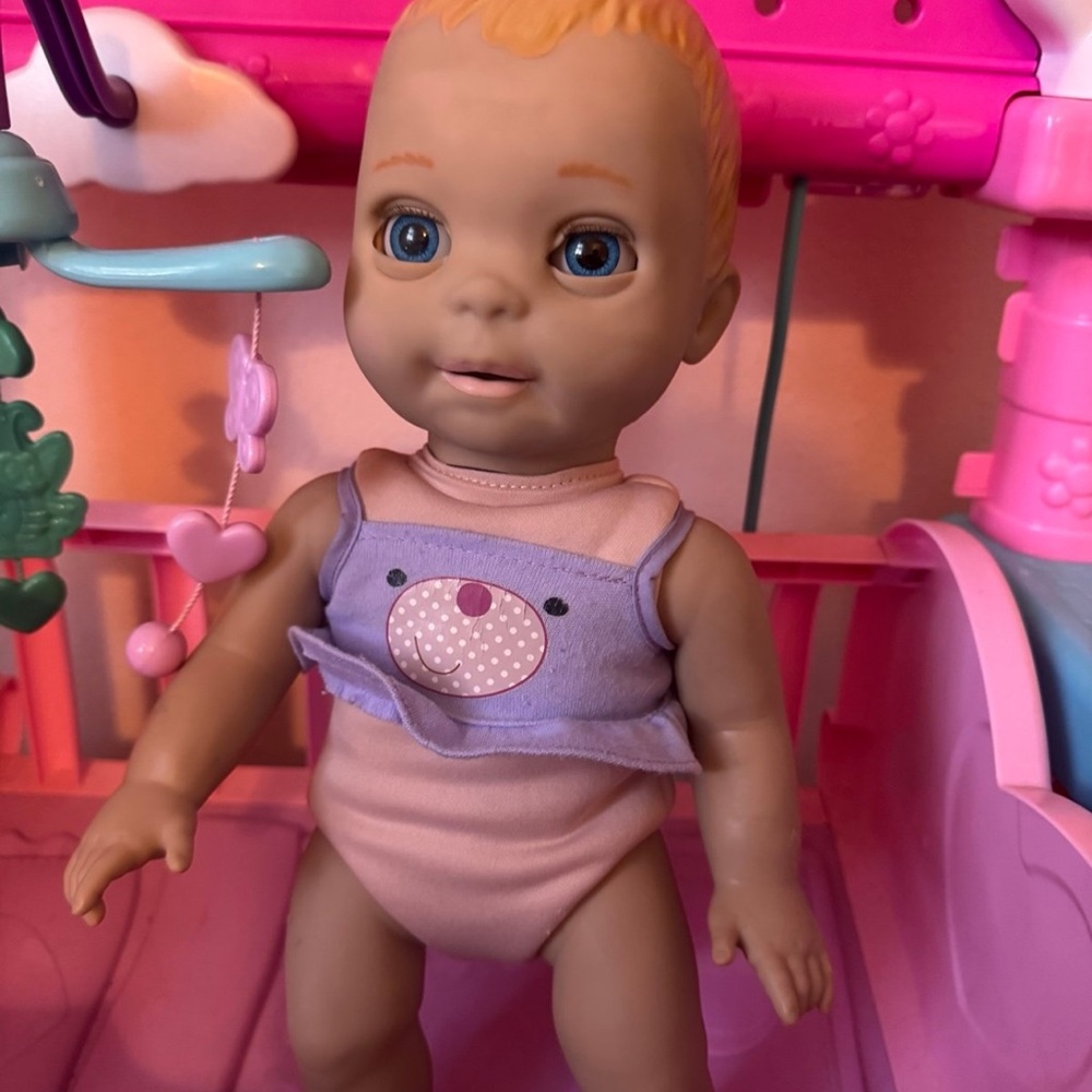 Adorable LUVABELLA  Baby Doll with Pink Outfit